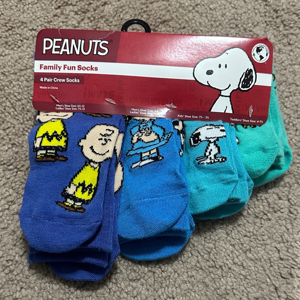 Peanuts Family Fun Socks Set